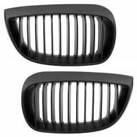 Atrapa Grill Nerki Kratki kpl Czarny mat Bmw 1 e81 e82 e87 e88 2004-2007