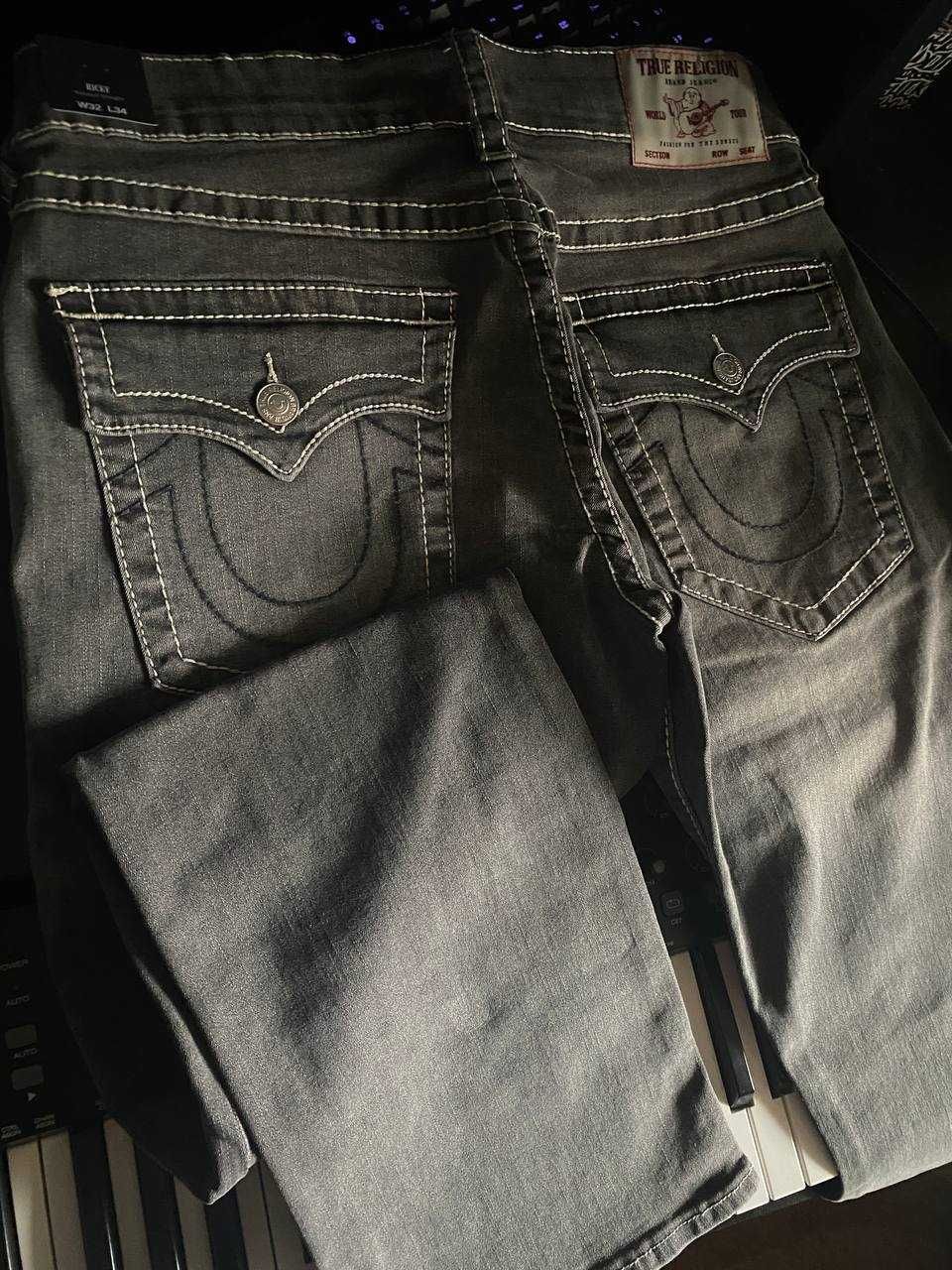 Джинси True Religion Ricky Straight Jeans Оригінал!