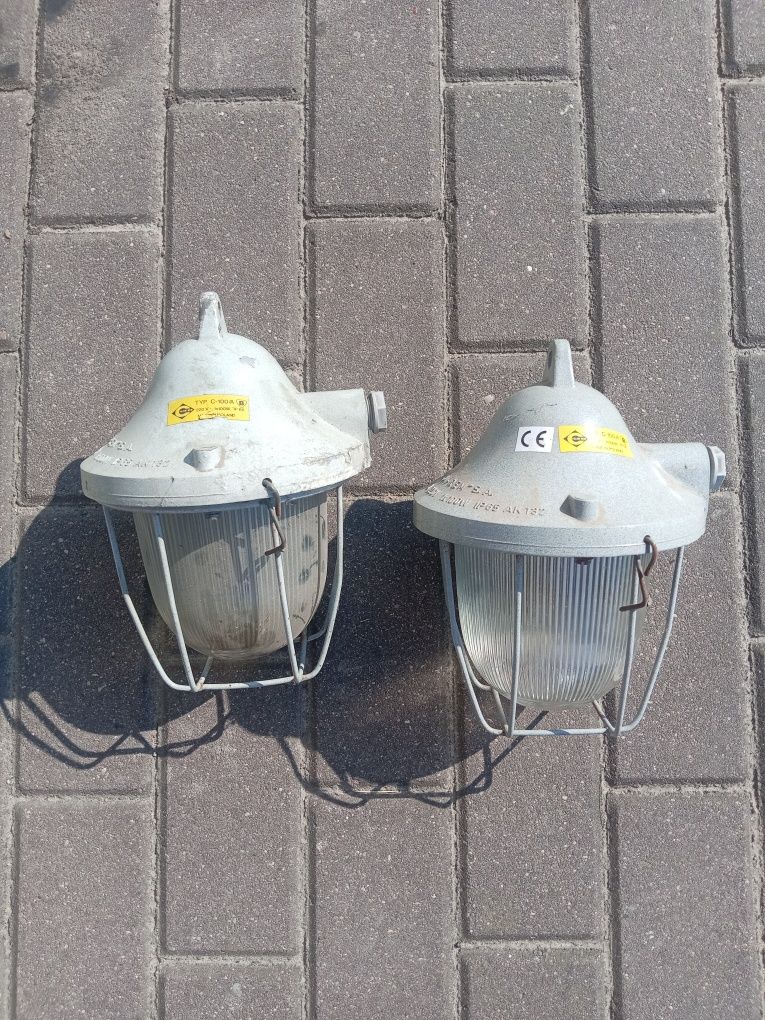 Lampy przemysłowe prl