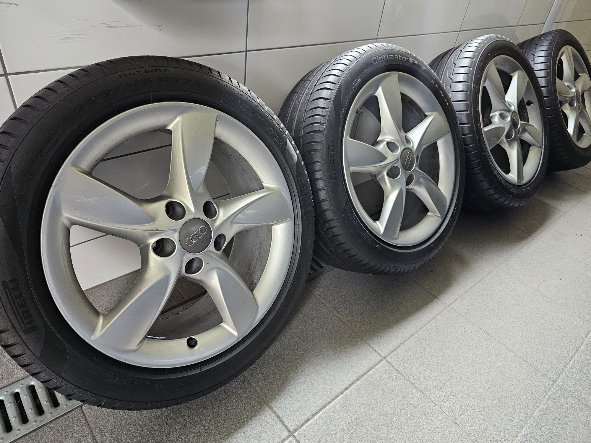 Okazja Alufelgi +opony Audi S-line A4 B7 B8 B9 Audi A5 A6 Vw Seat Skod