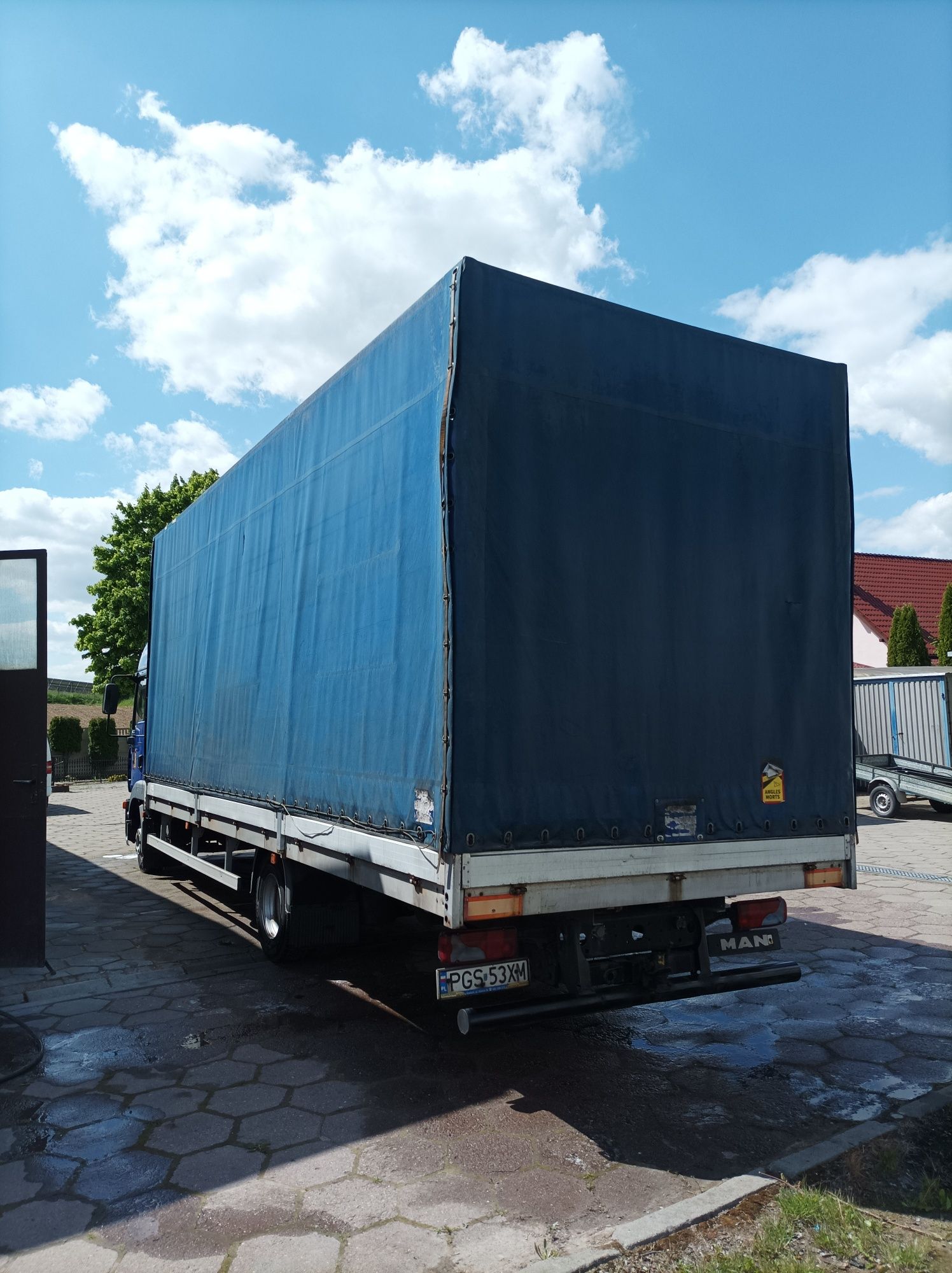 Man TGL 8.210 plandeka