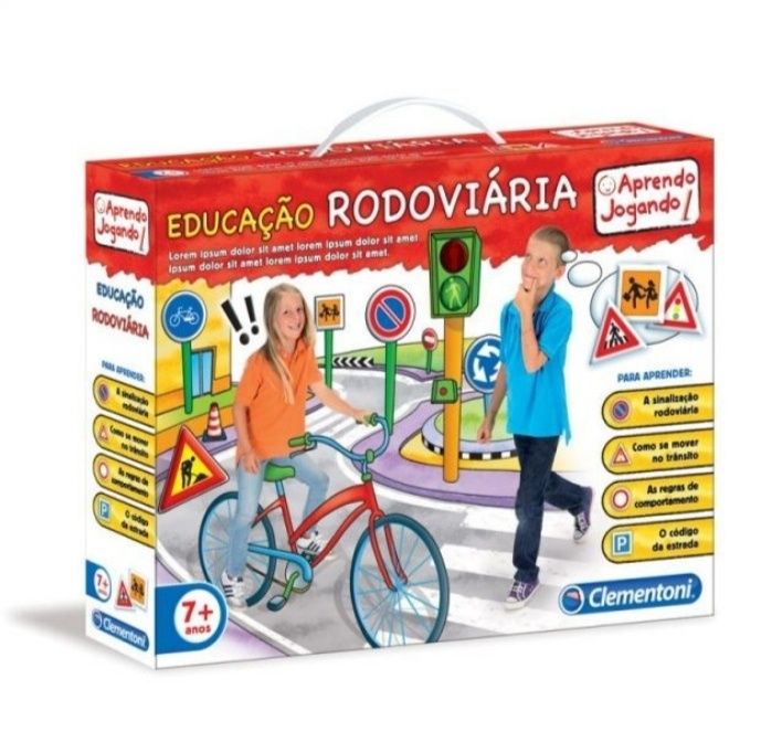 Jogo infantil Segurança Rodoviária