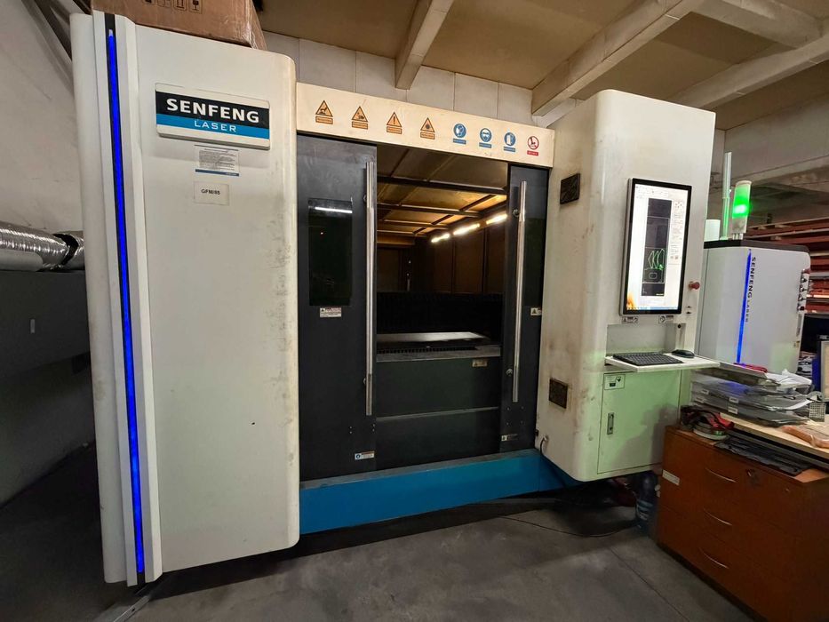 Laser fiber do cięcia blach – Senfeng SF3015H – 2 kW