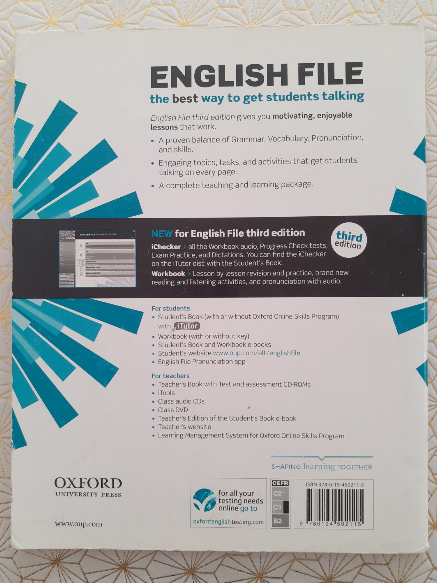 English File Advanced podręcznik + ćwiczenia