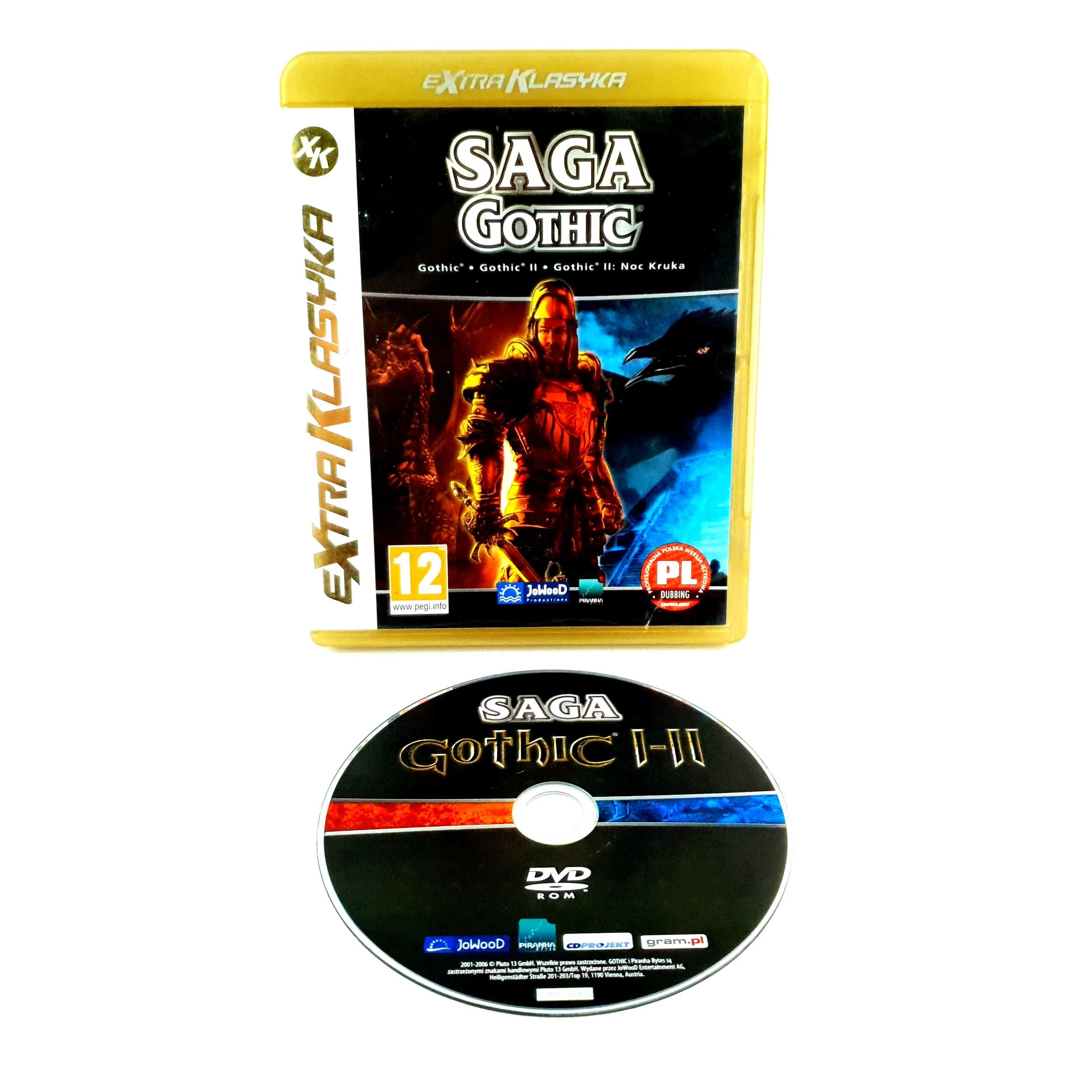 SAGA GOTHIC 1 2 3 I II III Złota Edycja Arcania Risen 1 RPG PC PL