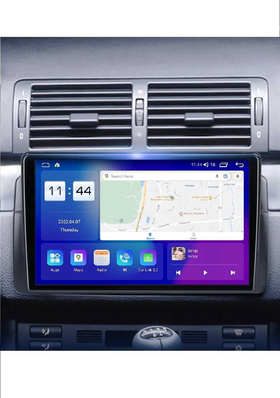 Андроїд магнітола для BMW E46, CarPlay