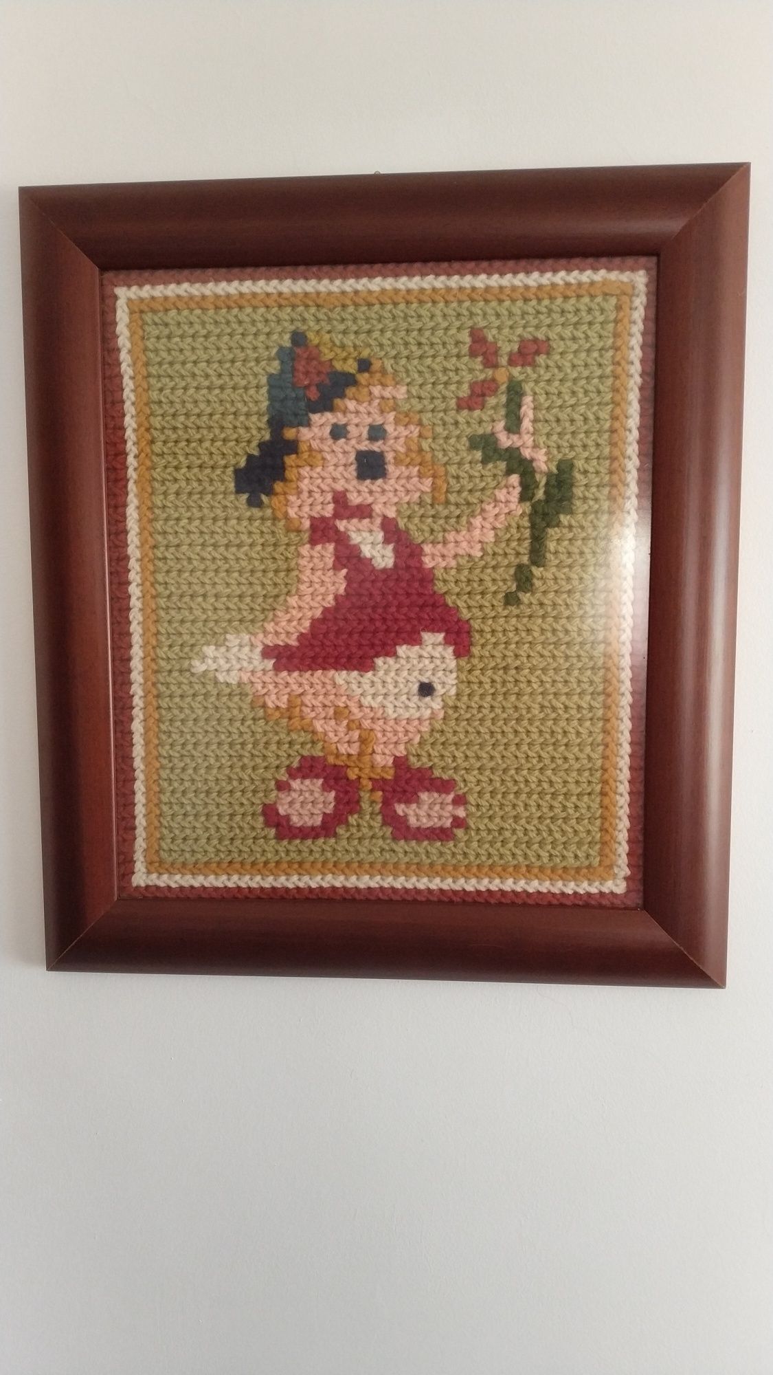 Quadro arraiolos criança