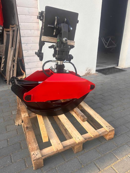 Chwytak leśny do Koparki CW10 mocowanie każde HARDOX ROTOR 4,5tony!