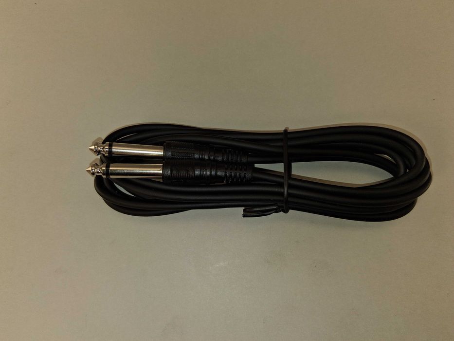 N060 Kabel Instrumentalny Audio Jack 6.3mm Mono TS - 3 Metry Przewód