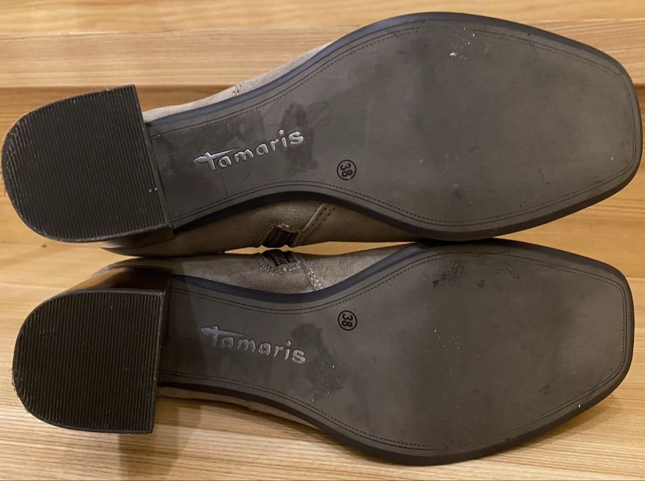 Tamaris botki damskie 38 brazowe