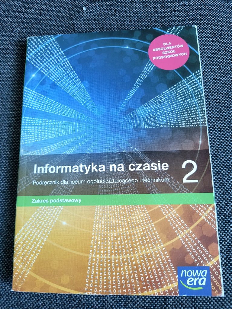 Informatyka na czasie 2  liceum technikum  nowa era  podstawowy 
Podrę