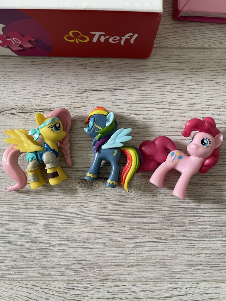 Puzzle + książka  My little pony