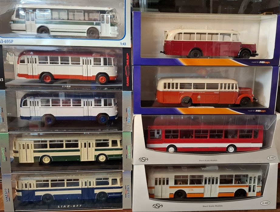 SSM МТВ Трамвай ClassicBus Паз Лиаз Liaz 1/43