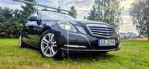 Mercedes-Benz Klasa E Mercedes W212 skóra panorama! navi biksenon LED duży serwis jak nowy !