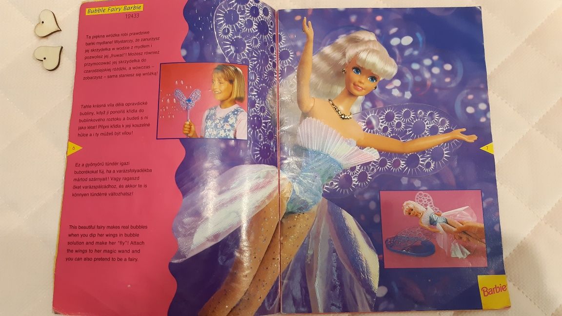 Gazetka Barbie 95r. kolekcjonerska vintage