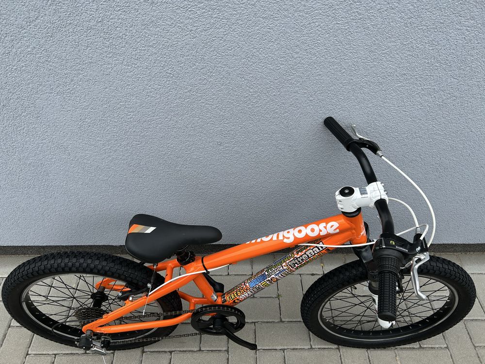 Rower dziecięcy Mongoose 20” alu.