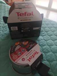 Conjunto de tacho e caçarola da marca Tefal, novos e nunca usados