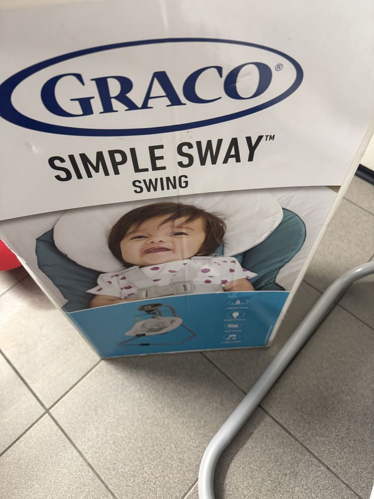 Graco simple sway leżaczek