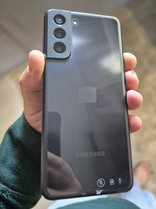 Мобільний телефон Samsung S21 g991, сірий колір, 256мб