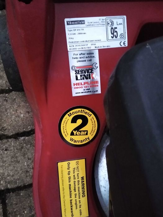 Kosiarka Mountfield spalinowa z napędem Uszkodzona