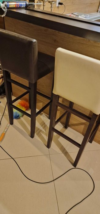 Hokery krzesla  barowe 2szt