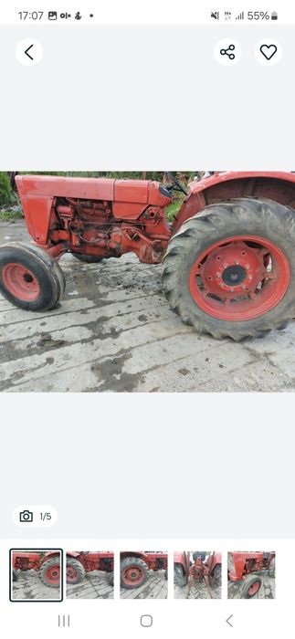 International case ihc mackormik 654 4cyl tłumnik