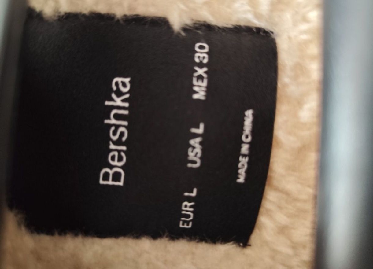 Colete cardado Bershka