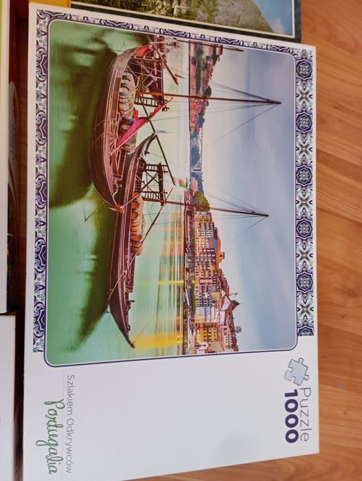 Puzzle 6 pudełek 8 obrazków