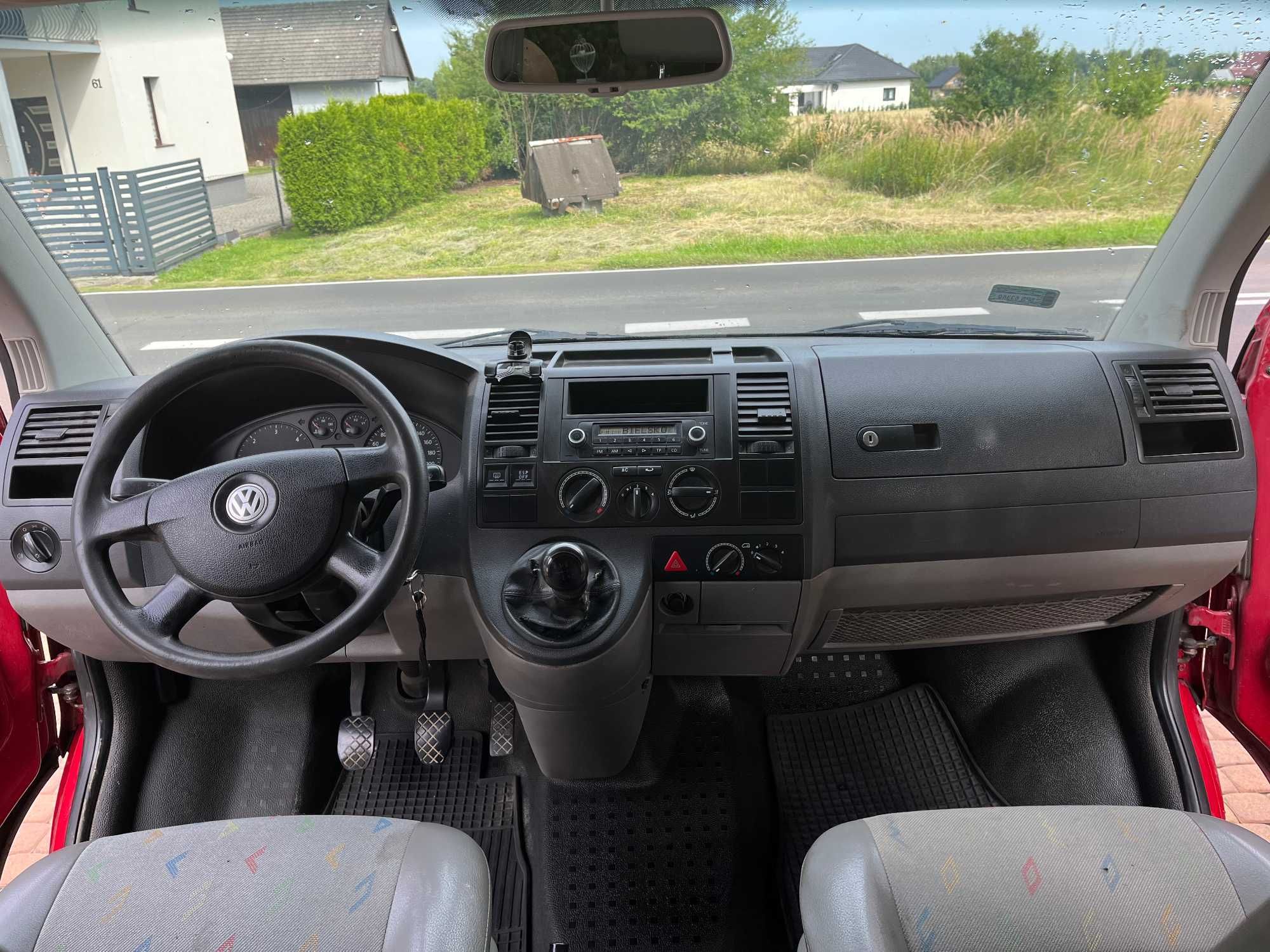 VW-T5-CARAVELLE-LONG-2.5TDI-2009rKlimAbs6biegHak9osobKraj Fvat ZAMIANA