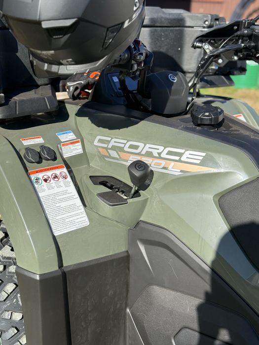 Новий квадроцик CF moto 520 куплений тиждень тому
