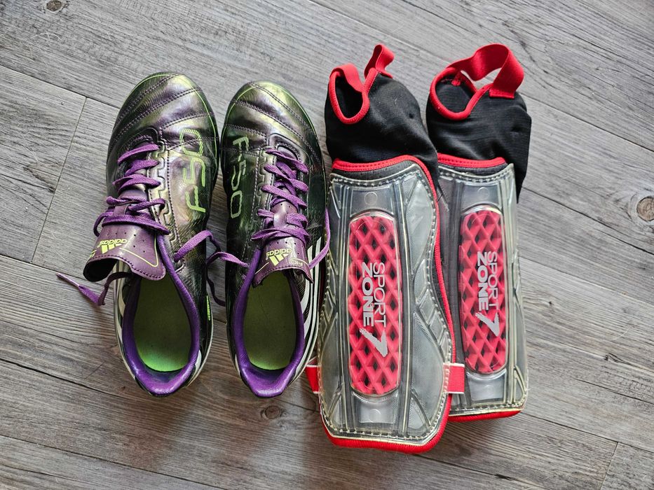 Chuteiras Adidas F50 - Caneleiras Sport Zone