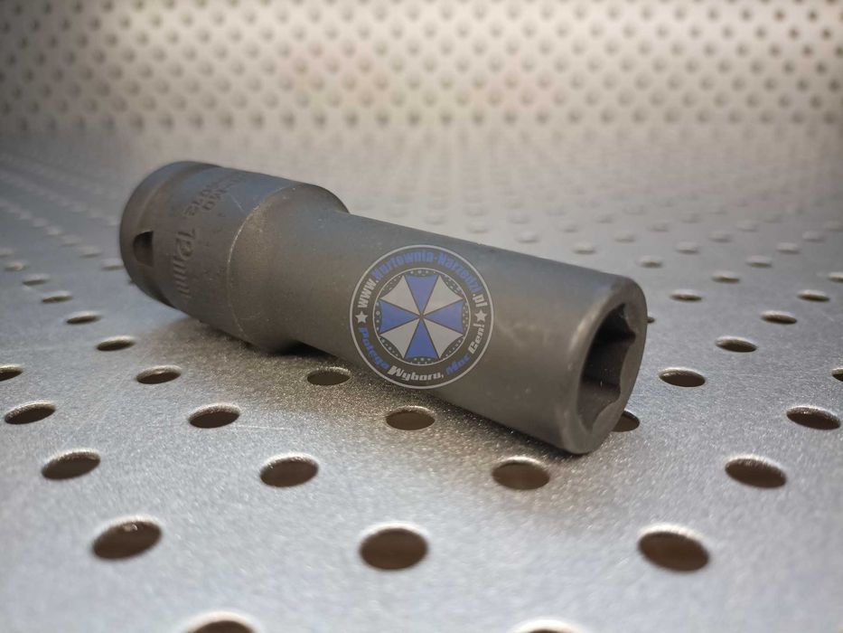 Nasadka długa 12mm Nasadka długa Udarowa 12mm 1/2" klucz 12mm
