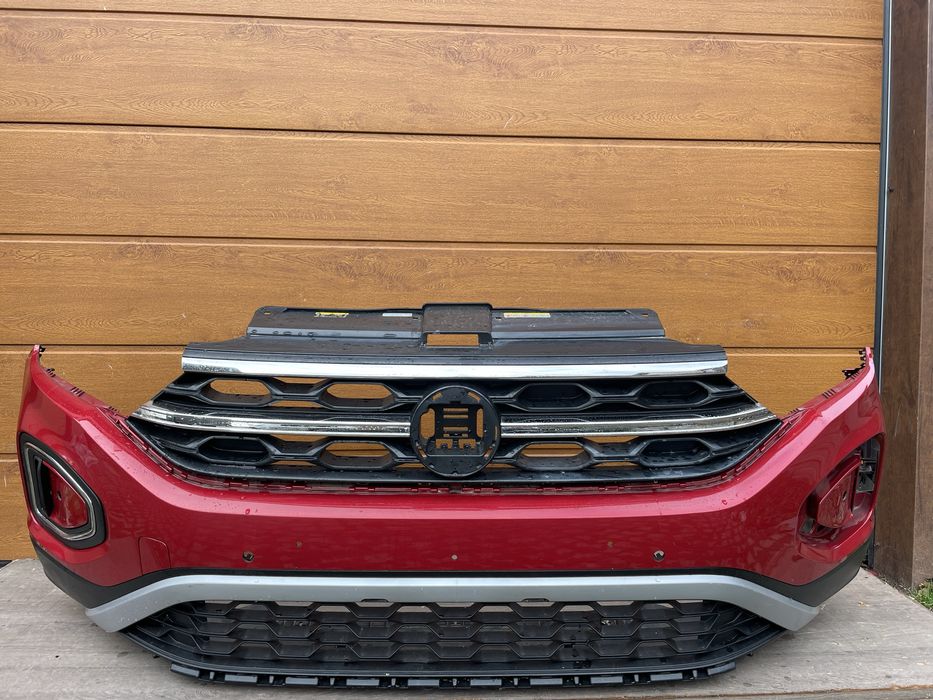 Zderzak GRILL przód przedni VW T-ROC lift 2GA 6x pdc cały ładny kratka
