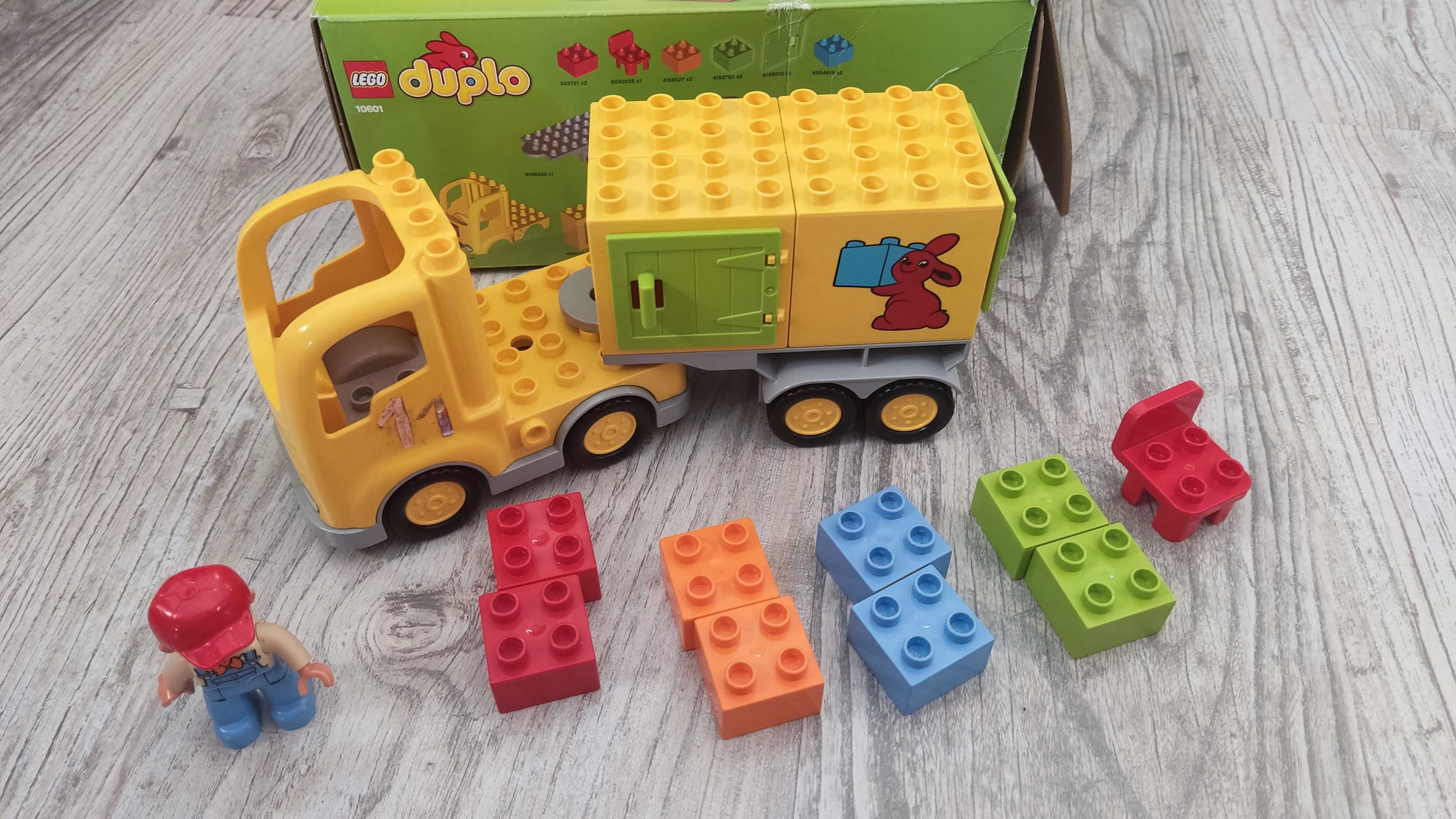 Lego Duplo 10601, ciężarówka, pudełko