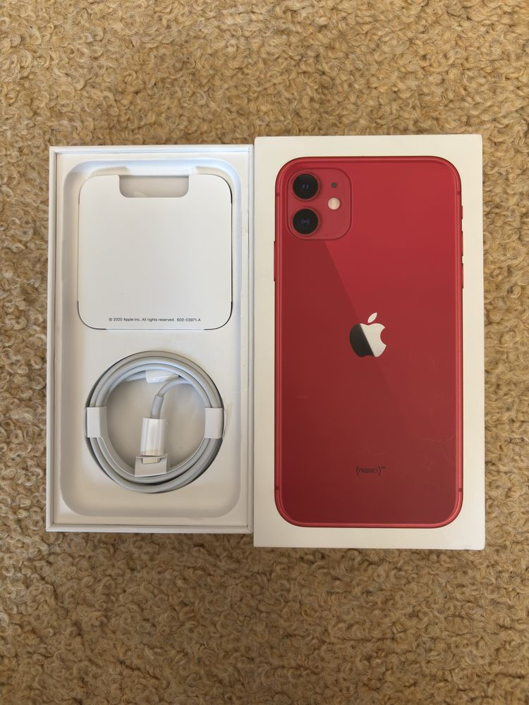 Apple iPhone 11 128 gb product red червоний