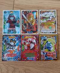 6x karty lego ninjago