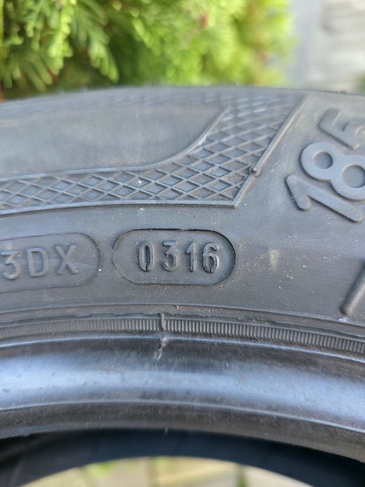 4szt zima 185/65-15 2x Kleber 88T 7mm + 2x Good Year 88T 6.5mm