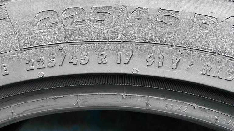 oL.8094 Opony 225/45R17 Continental SportContact 5 4szt RUDA ŚLĄSKA