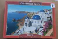 Puzzle Castorland 1500 "Santorini" - kompletne
