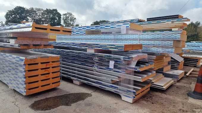 NOWA Płyta Warstwowa 100mm Dachowa Ścienna 40mm Płyty OBORNICKIE PIR
