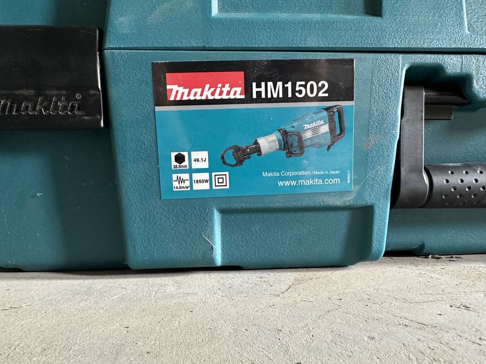 Nowy młot wuburzeniowy Makita Hm1502