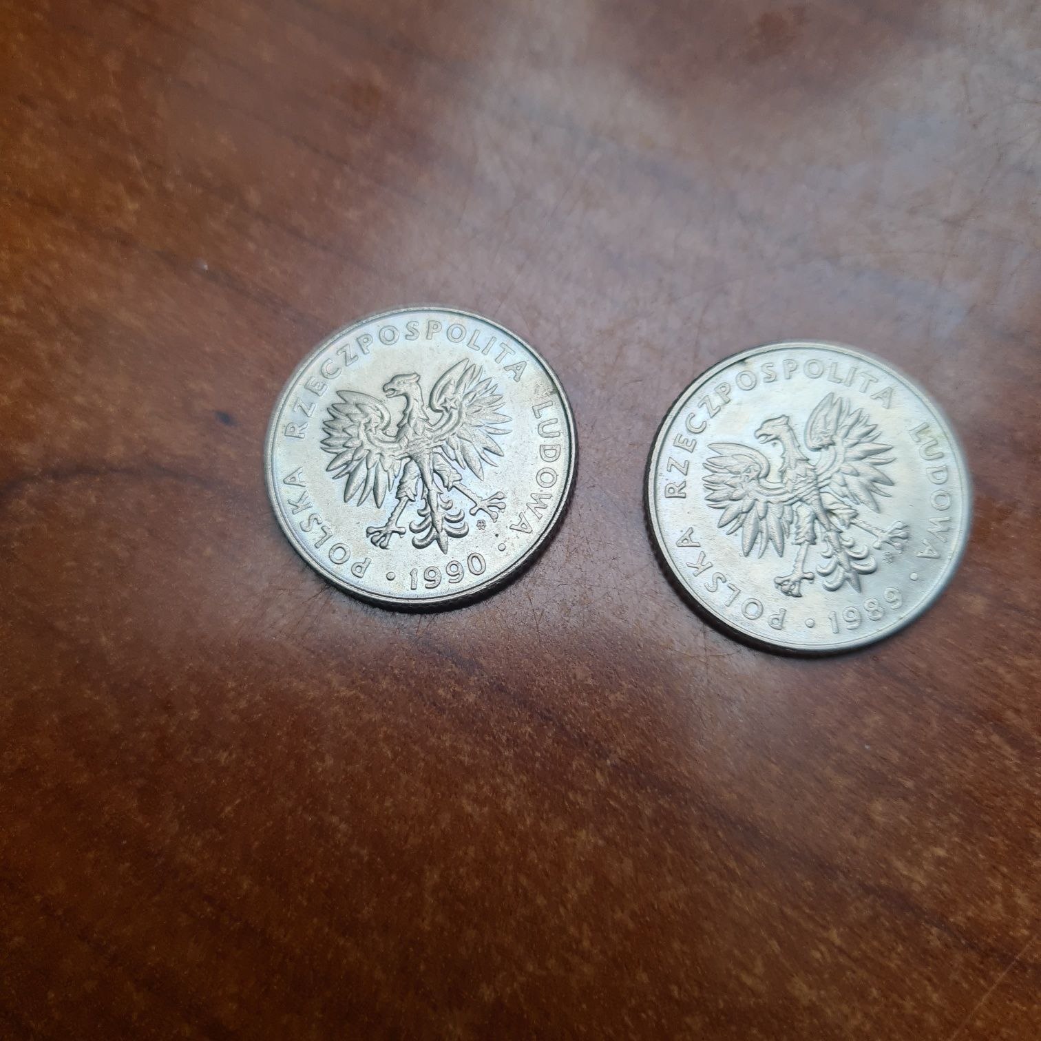Monety obiegowe  z przed denominacji 20 zł zestaw