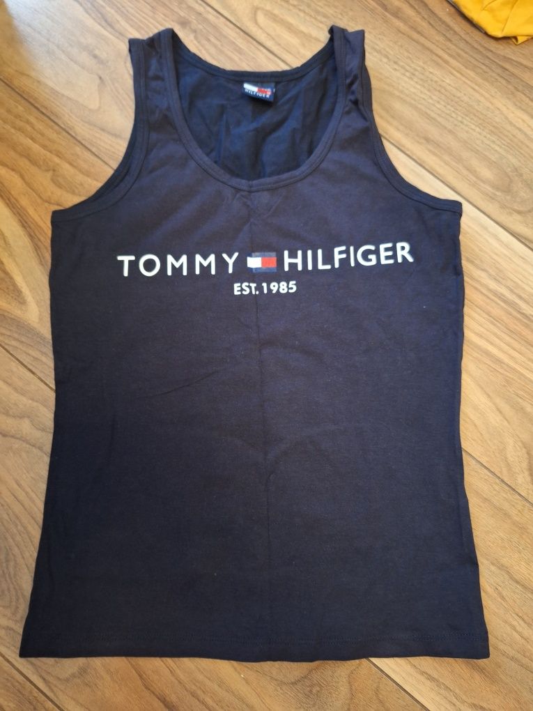 Bluzka damska T-shirt rozm M na ramiączkach Tommy Hilfiger