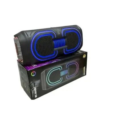 Блютуз колонка Atlanfa-40BT(microSD,USB,FMрадио) цветомузыка.