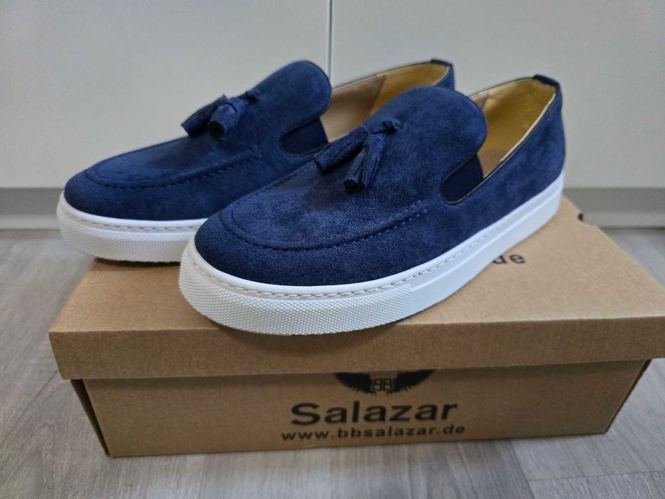 Mocassins Blue Suede BBSalazar