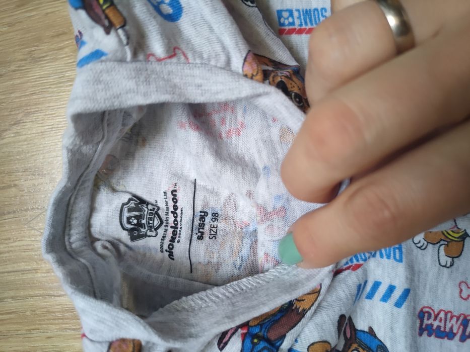 Piżama chłopięca rozmiar 98