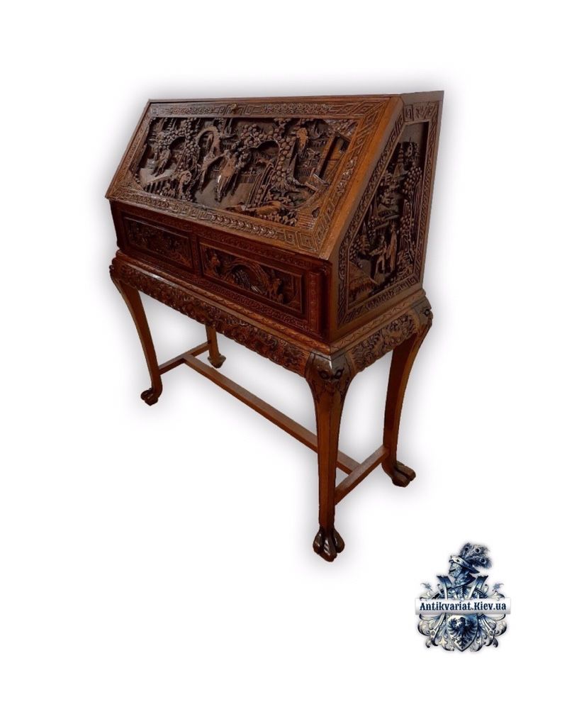 Антикварный секретер комод бюро столик антикварная мебель антиквариат