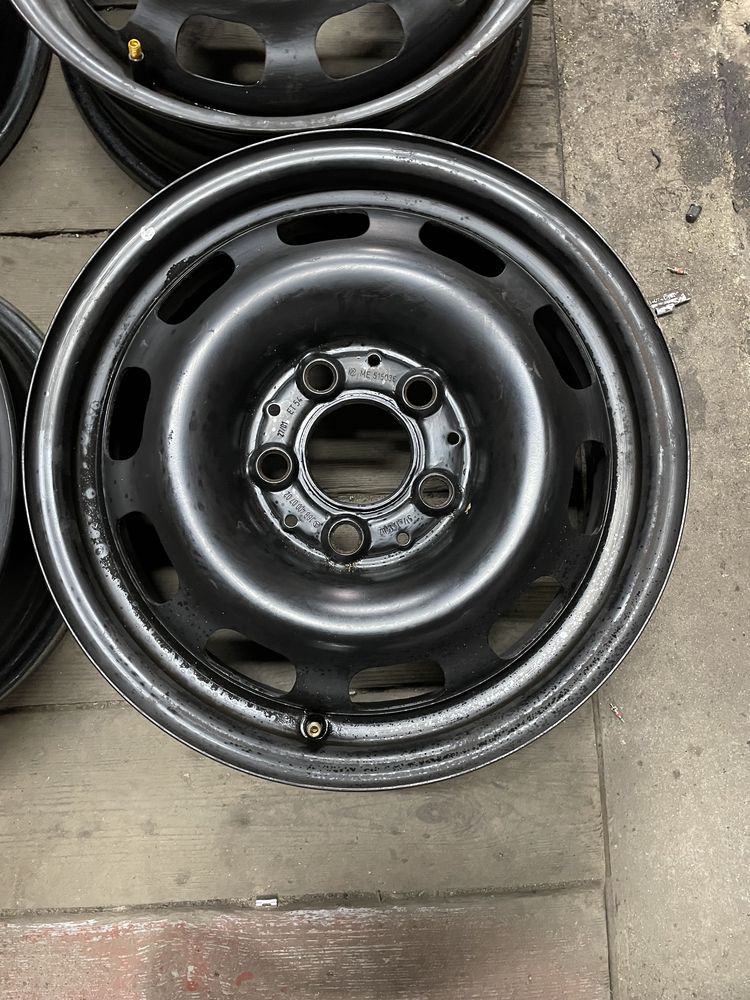 Idealne! Felgi Stalowe 15” Mercedes 5x112x66.6 Proste! Gwarancja!