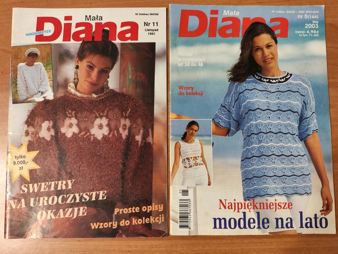 Mała Diana 1991/1992/2003 Dama w swetrze 2004