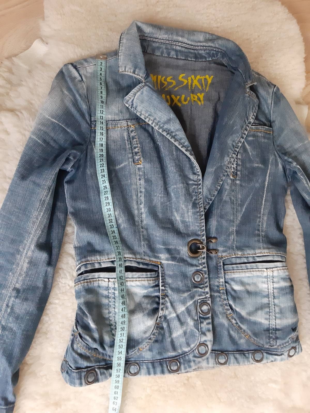 Kurtka jeansowa katana Miss Sixty Luxury r. 36